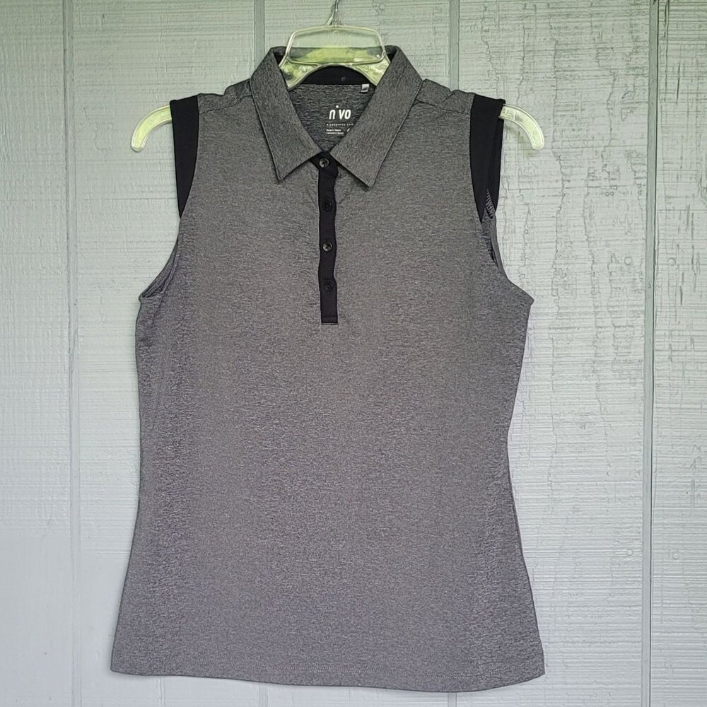 Nivo‎ Sports Women's Sleeveless Polo Golf Shit. size M